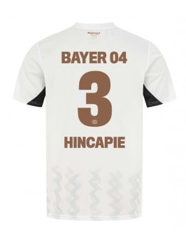 Bayer Leverkusen Piero Hincapie #3 Auswärtstrikot 2024-25 Kurzarm